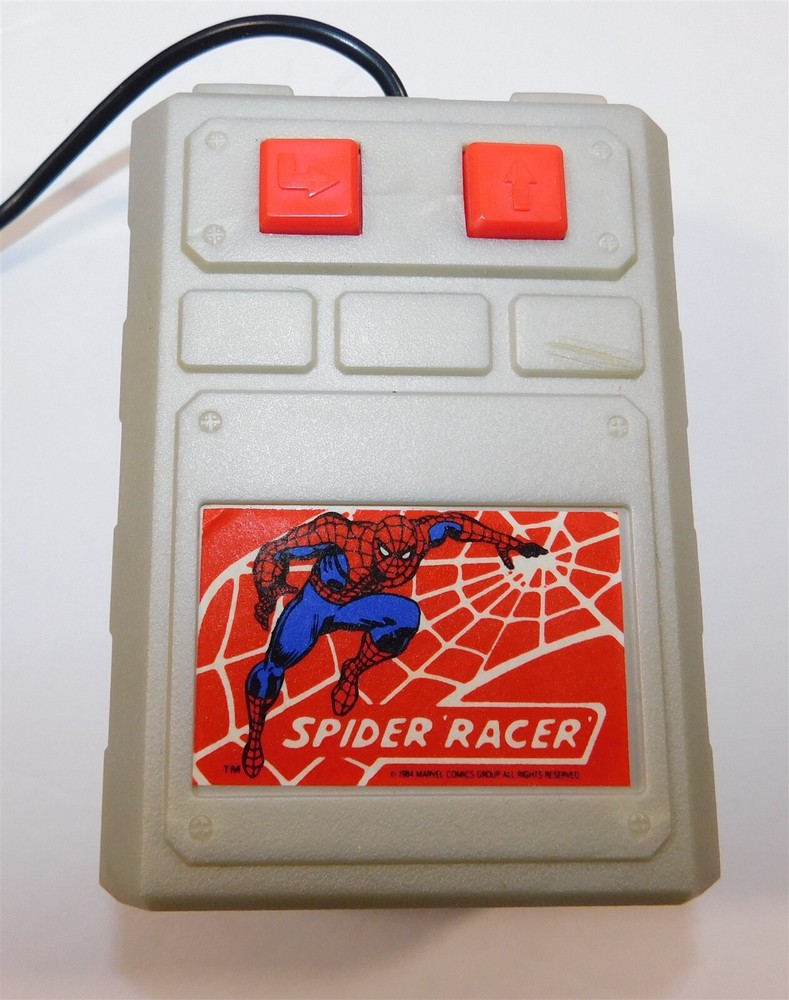 1985 Buddy L Marvel Secret Wars SPIDERMAN Remote Control Racer, Runs