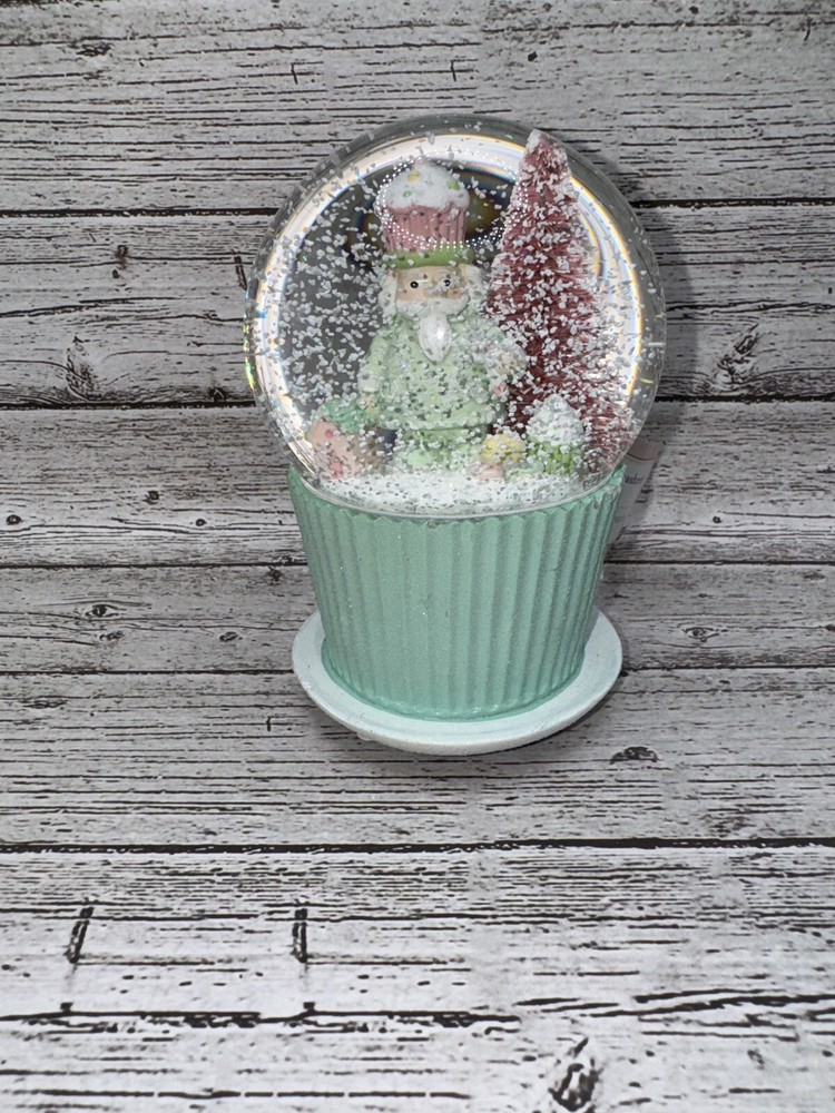 Cupcakes and Cashmere Nutcracker Pastel Christmas tree Musical Waterglobe