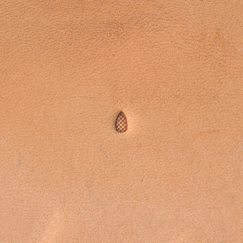 Background Checked-Fine A99 Leather Stamp