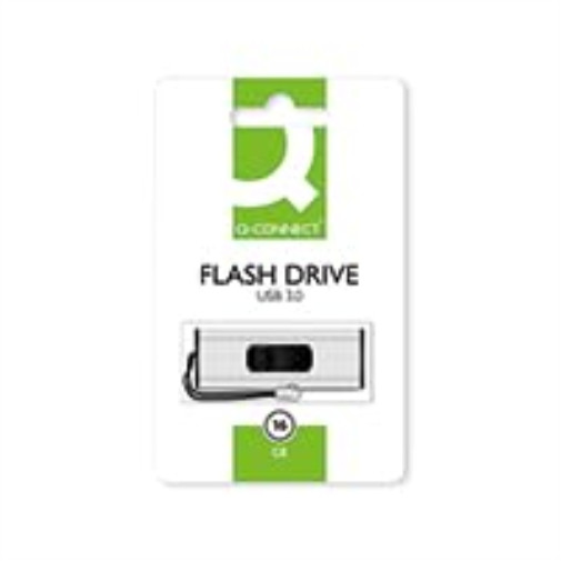 Q-CONNECT 16 GB USB 3.0 Slider Flash Drive