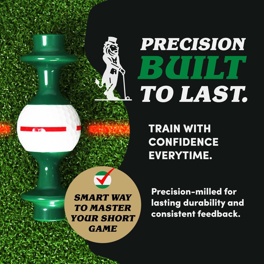 Putting Trainer – Golf Training Aid for Consistent Roll, Precision Start Line...