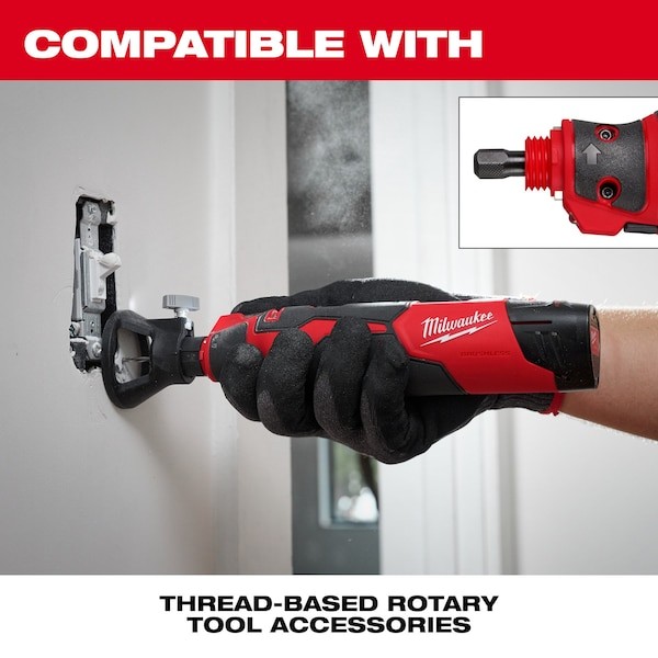 Milwaukee Tool 2525-21 M12 Brushless Rotary Tool Kit
