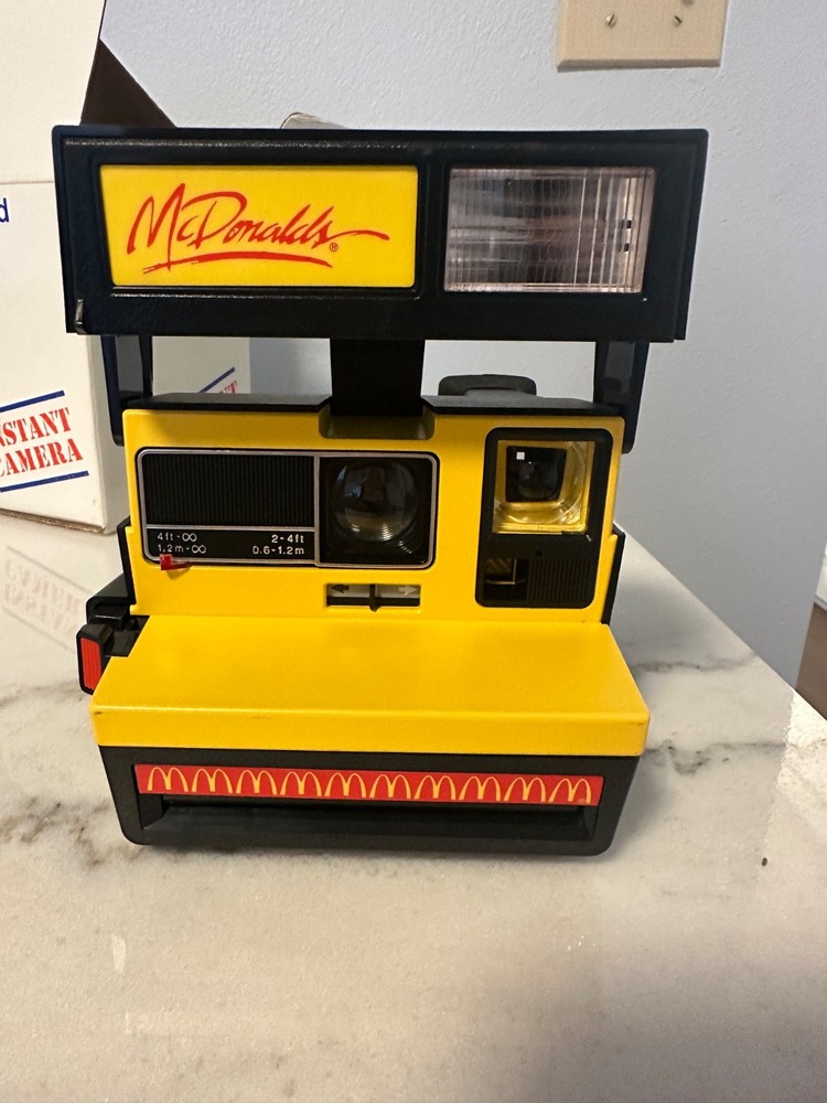 Vintage Polaroid Model McDonalds Limited Edition