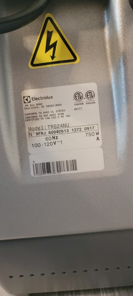 Electrolux TRS24NU Continuous Feed Processor Commercial Food Processor 750W