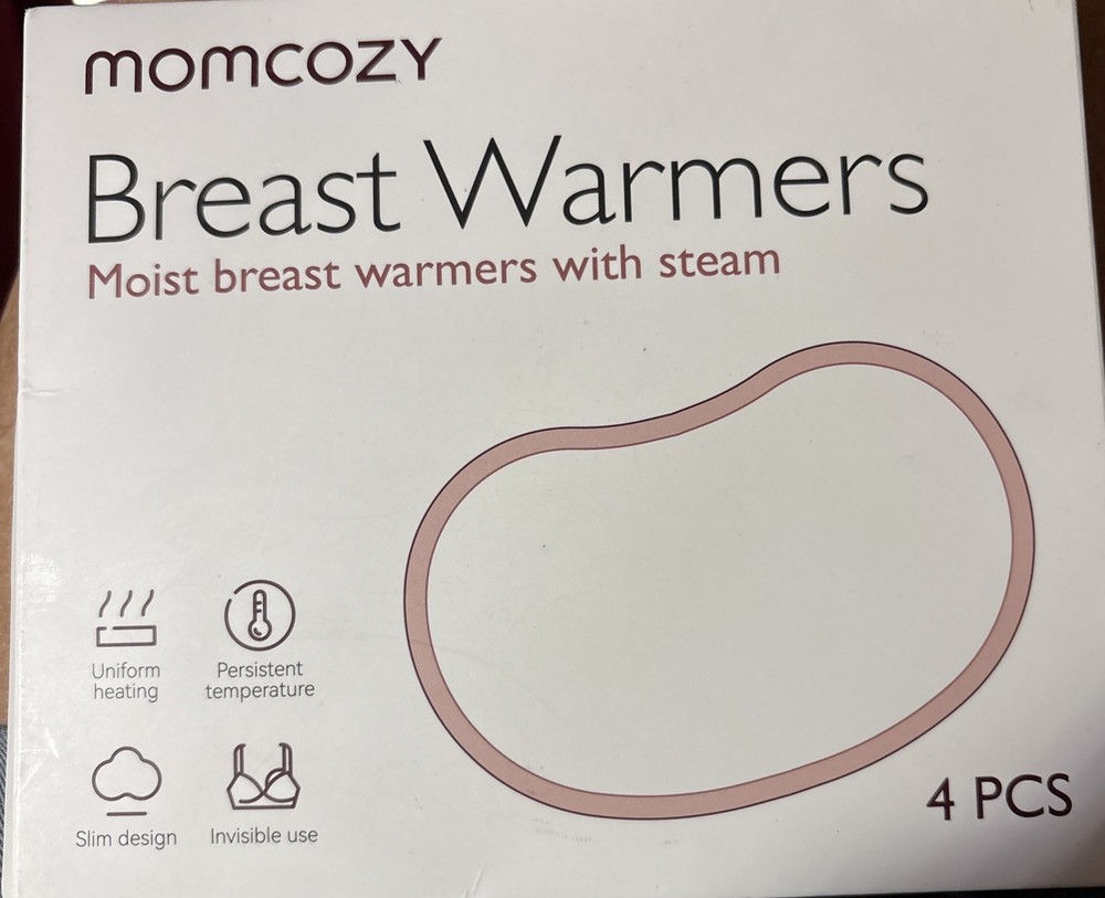 Mom Cozy Breast Warmers with Steam