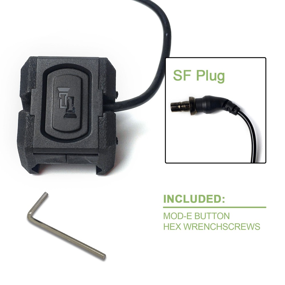 Tactical Light Remote Pressure Switch Button For M300 M600 Flashlight Hot Button