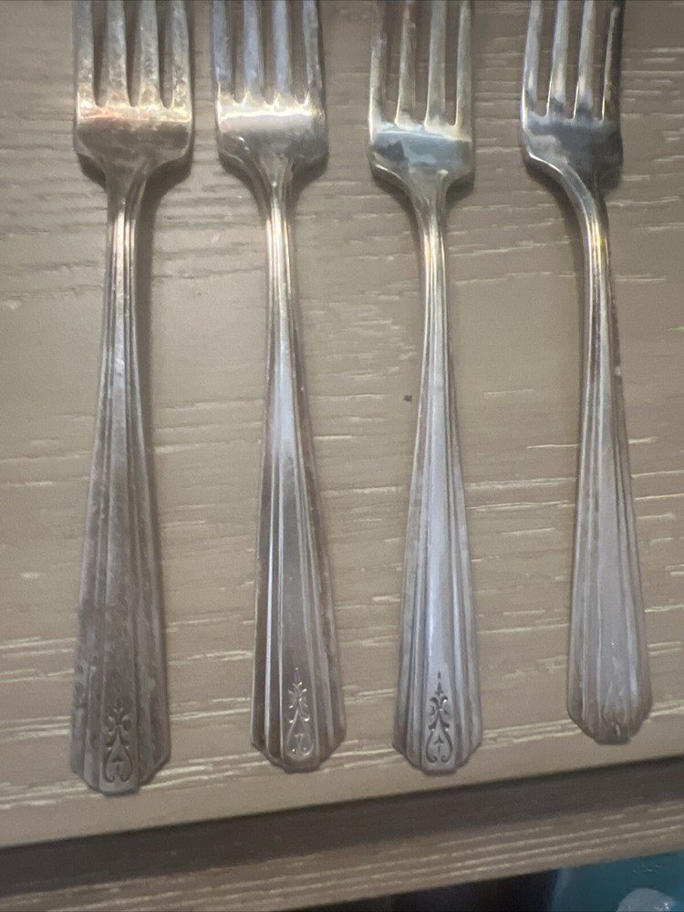 HTF Replacement (Silverplate)by INTERNATIONAL SILVER 7” Fork Avon X4