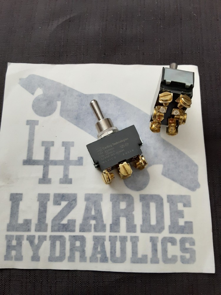 Lowrider Hydraulics CARLING Toggle Switch 6 prong, *Choose your quantity