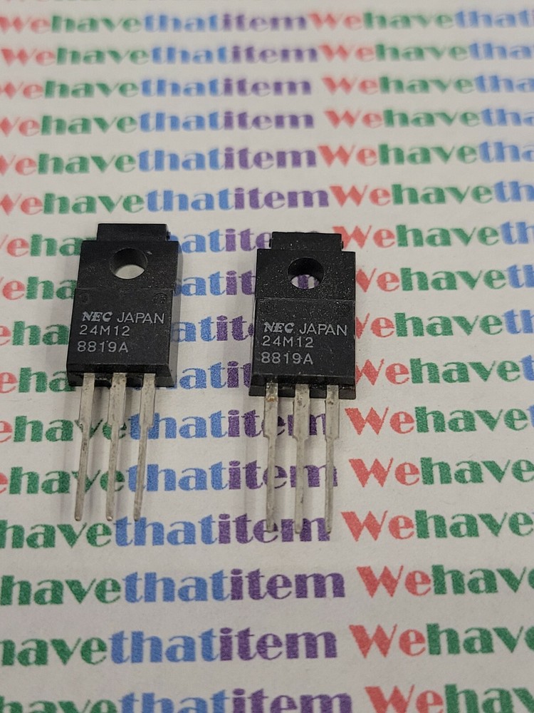 UPC24M12 / 24M12 / TRANSISTOR / TO126 / 2 PIECES  (qzty)