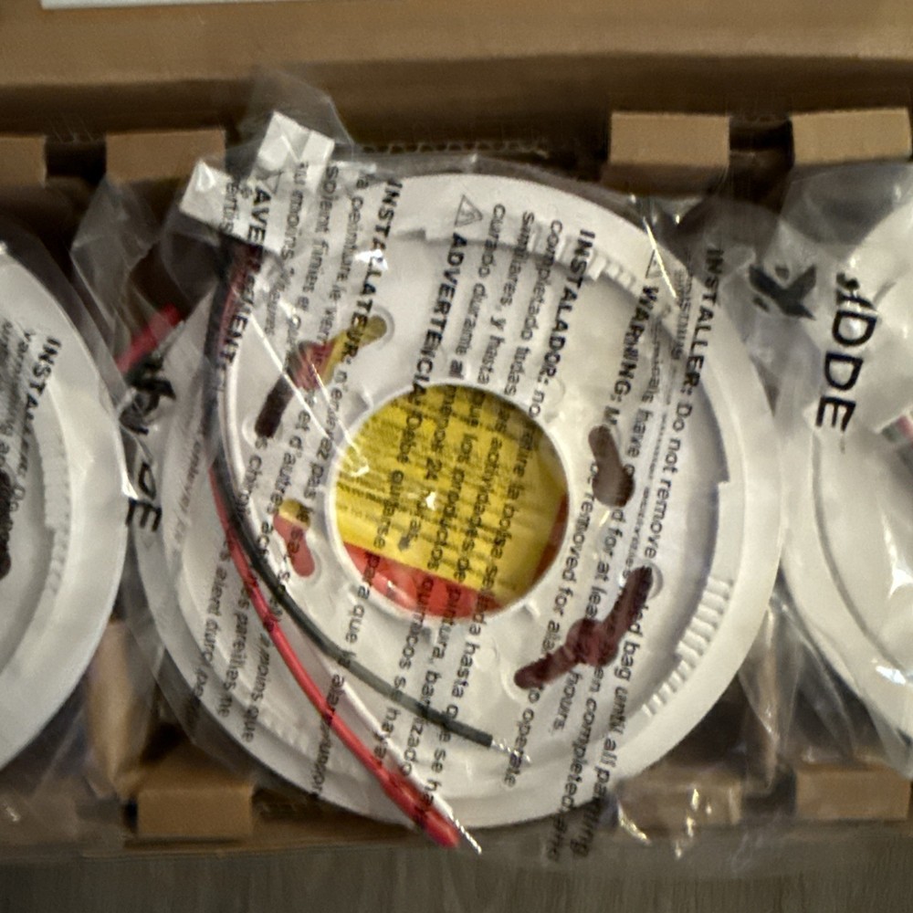 Kidde Hardwired Smoke & Carbon Monoxide Detector for Home. 3-Pack.