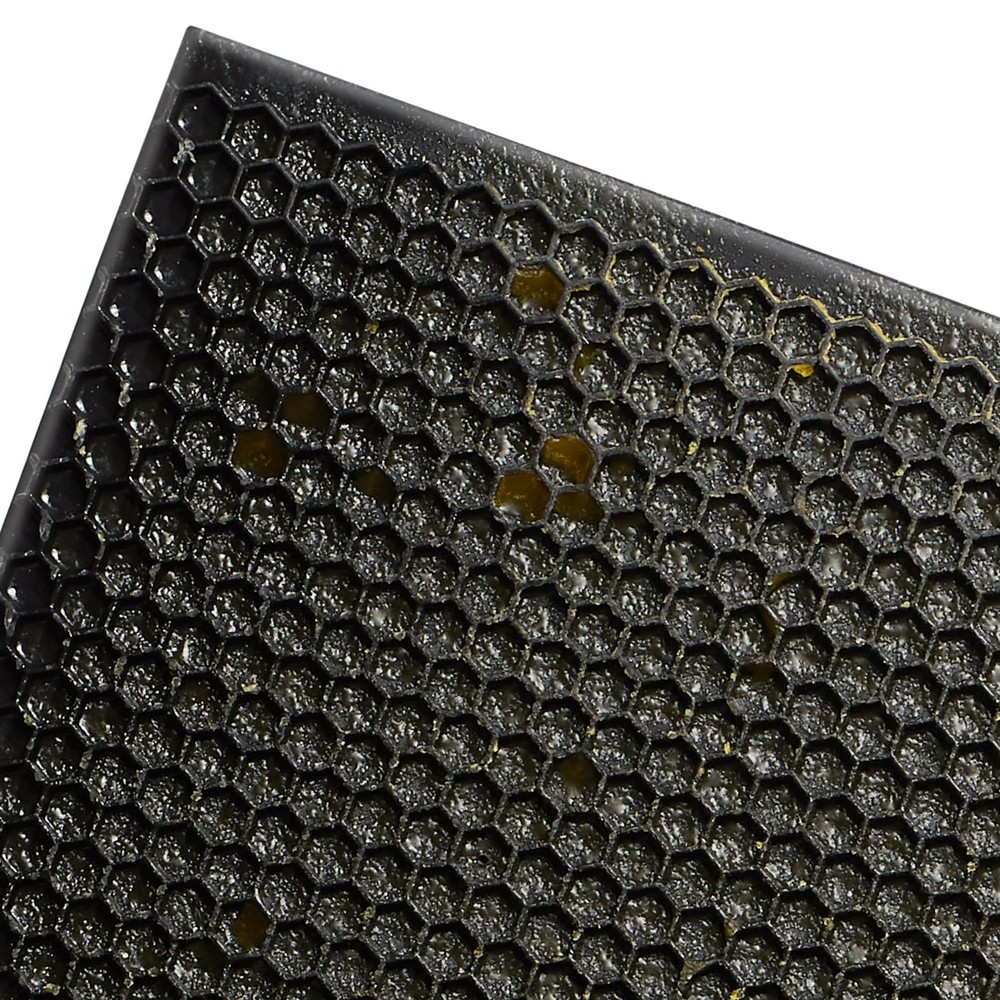 6" Bee Frame Foundations - Beeswax Coated Black Foundation Sheets for Medium ...