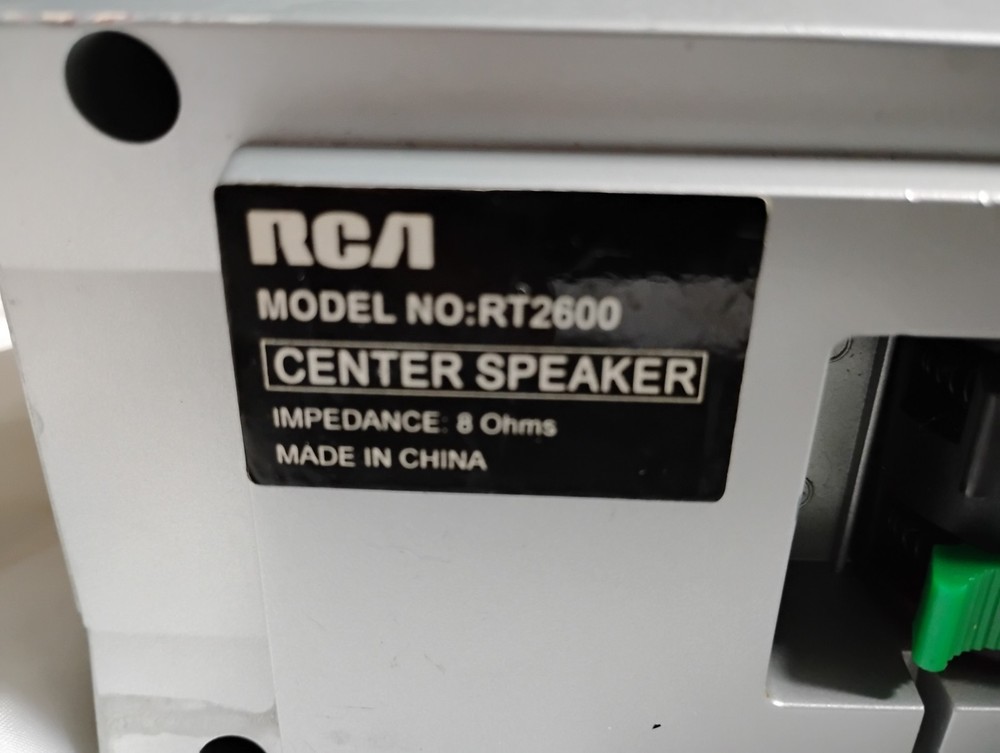 RCA Model No.RT2600 Speakers