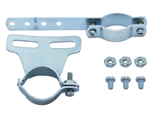 Bicycle Chain Guard Bracket Bolt & Accessories Kit in Silver - New