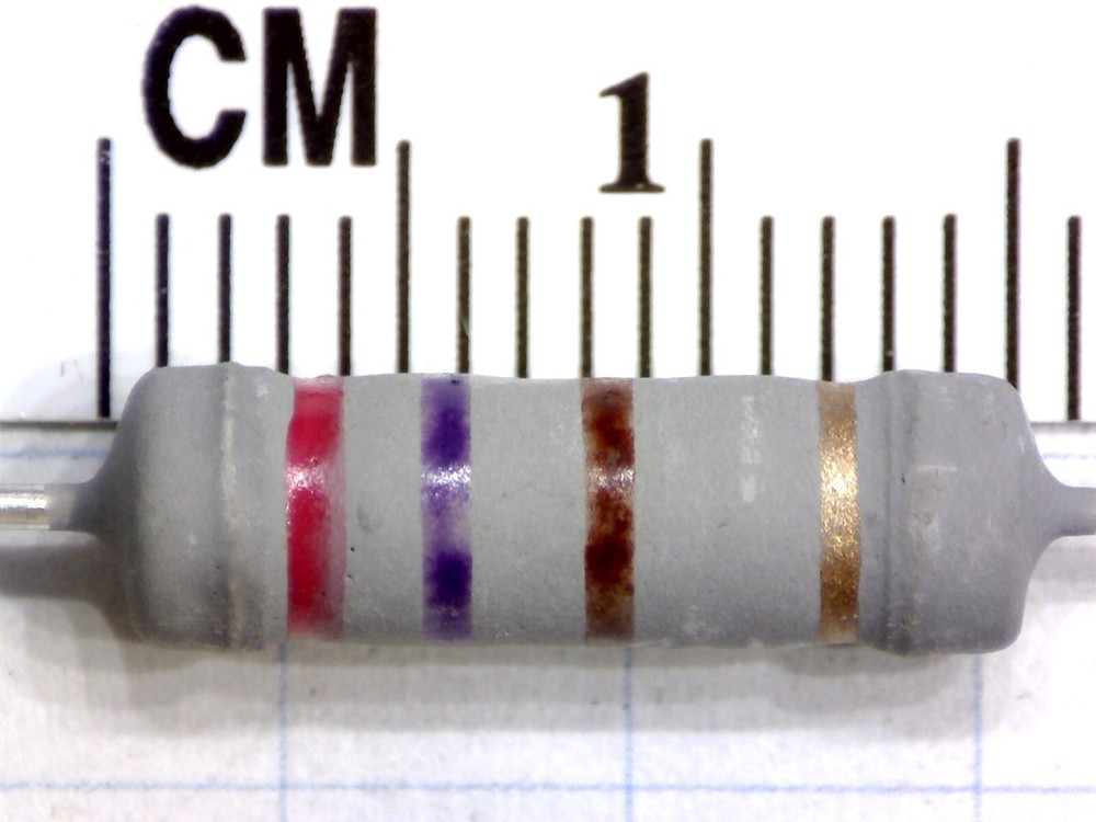 2 pcs 270 ohm 2W Flame Proof Power Resistors.