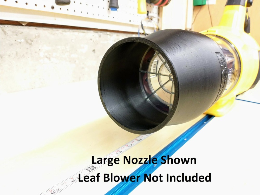Short, Stubby Nozzle for DeWalt 60V Flexvolt DCBL772 Leaf Blower