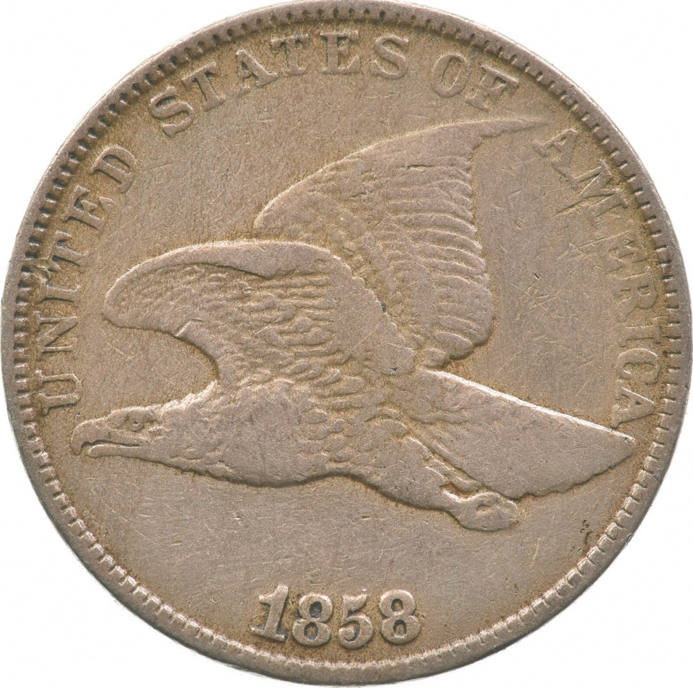 1858 Flying Eagle Cent *4373