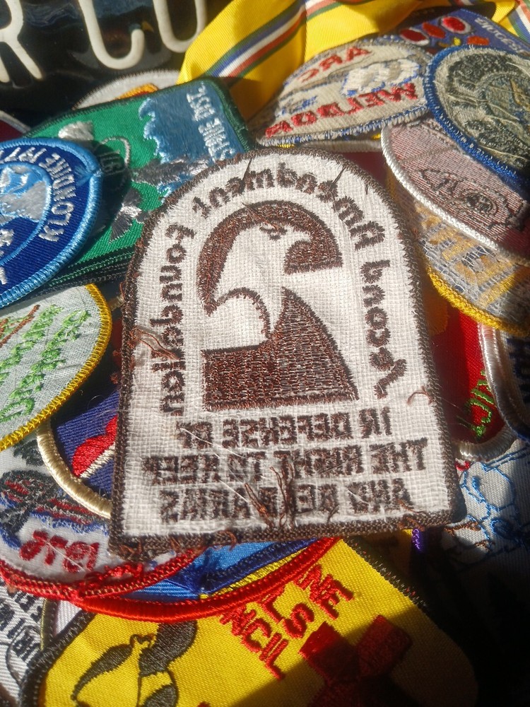 Vintage Second Amendment Foundation Right to Keep Bear Arms Patch Firearms