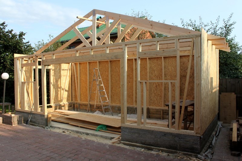 Construction Guide-Wood Frame Garage -DIY Construction Instructions-PDF-Plans