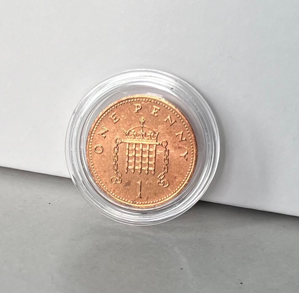 1990 1p Circulated Daterun