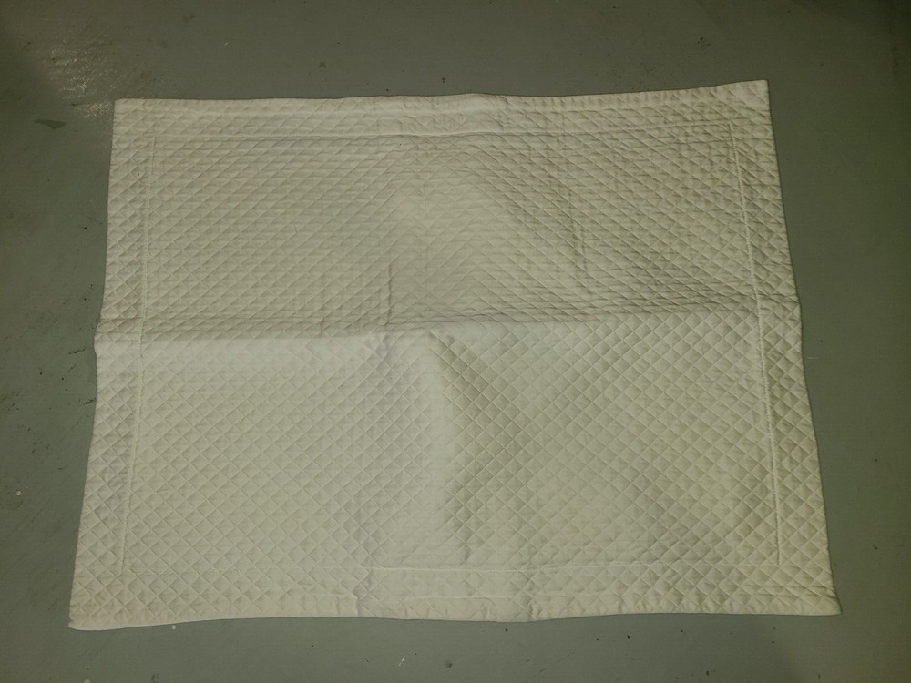 Restoration Hardware "Matelassé Diamond - White" Standard Pillow Sham