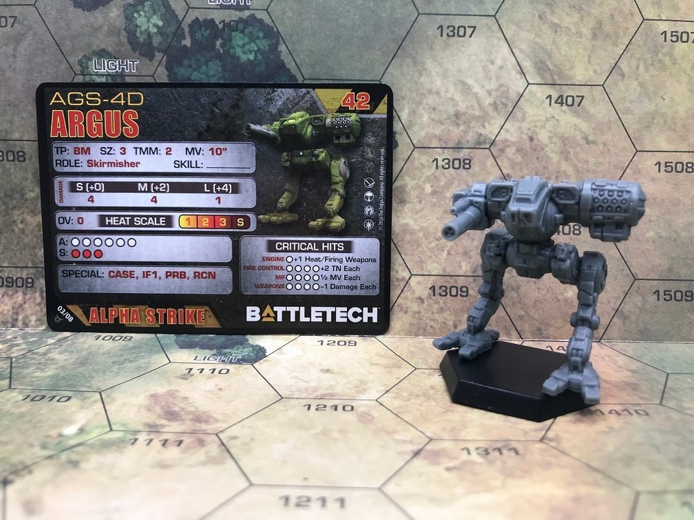 BattleTech Argus Heavy Mech (CGL New Sculpt)