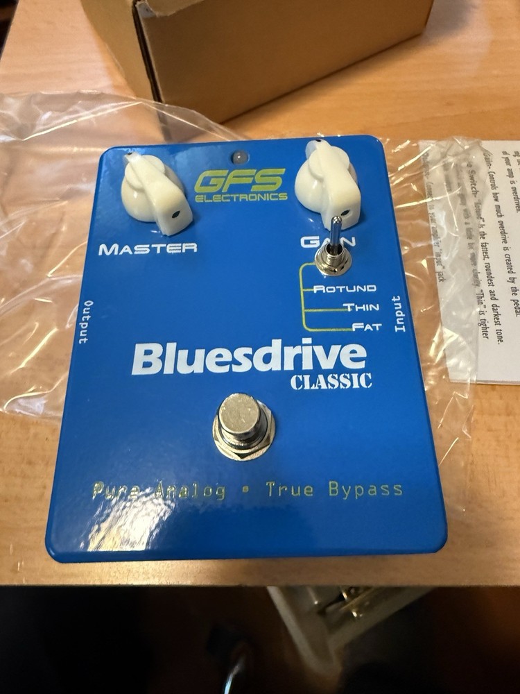 Gfs Bluesdrive Classic pedal