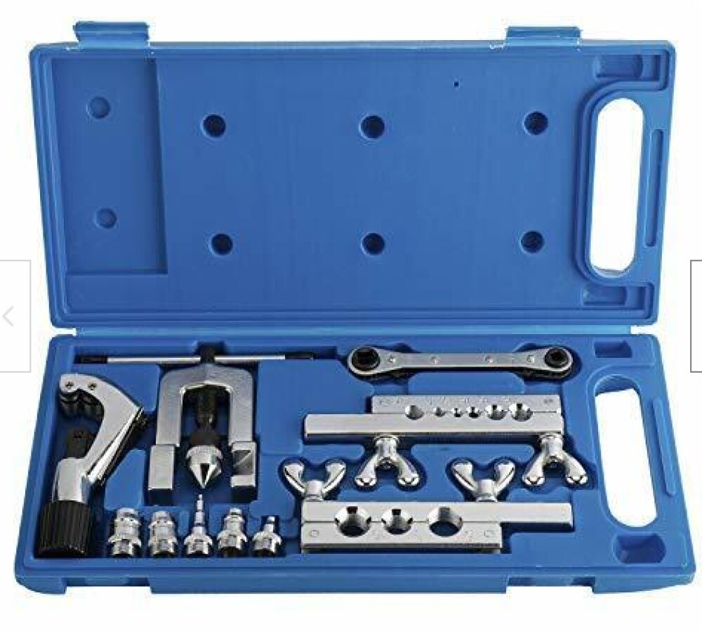 Swaging Tool Kit Tube Expander Flaring Tool Copper Pipe Expander Tool+TubeCutter