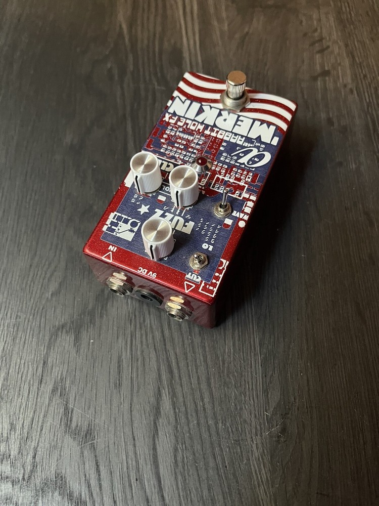 Rabbit Hole FX a’MERKIN guitar effect fuzz pedal