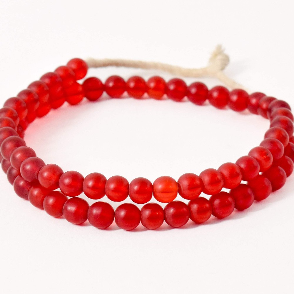 Cranberry Translucent Red Trade Beads