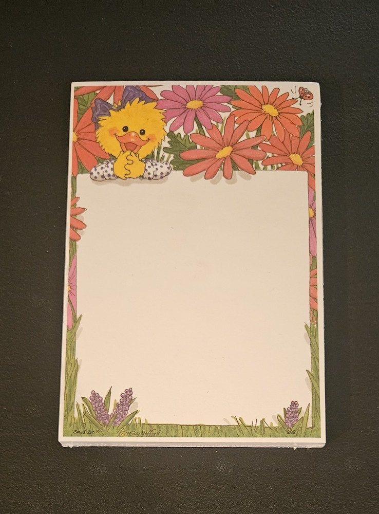 Suzys Zoo Memo Pad