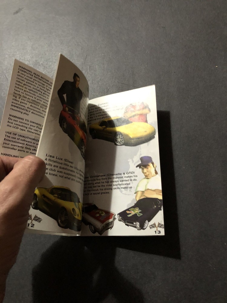 Test drive ps2 manual Only