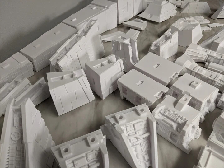 Venator Star Destroyer Ship - DIY 3d