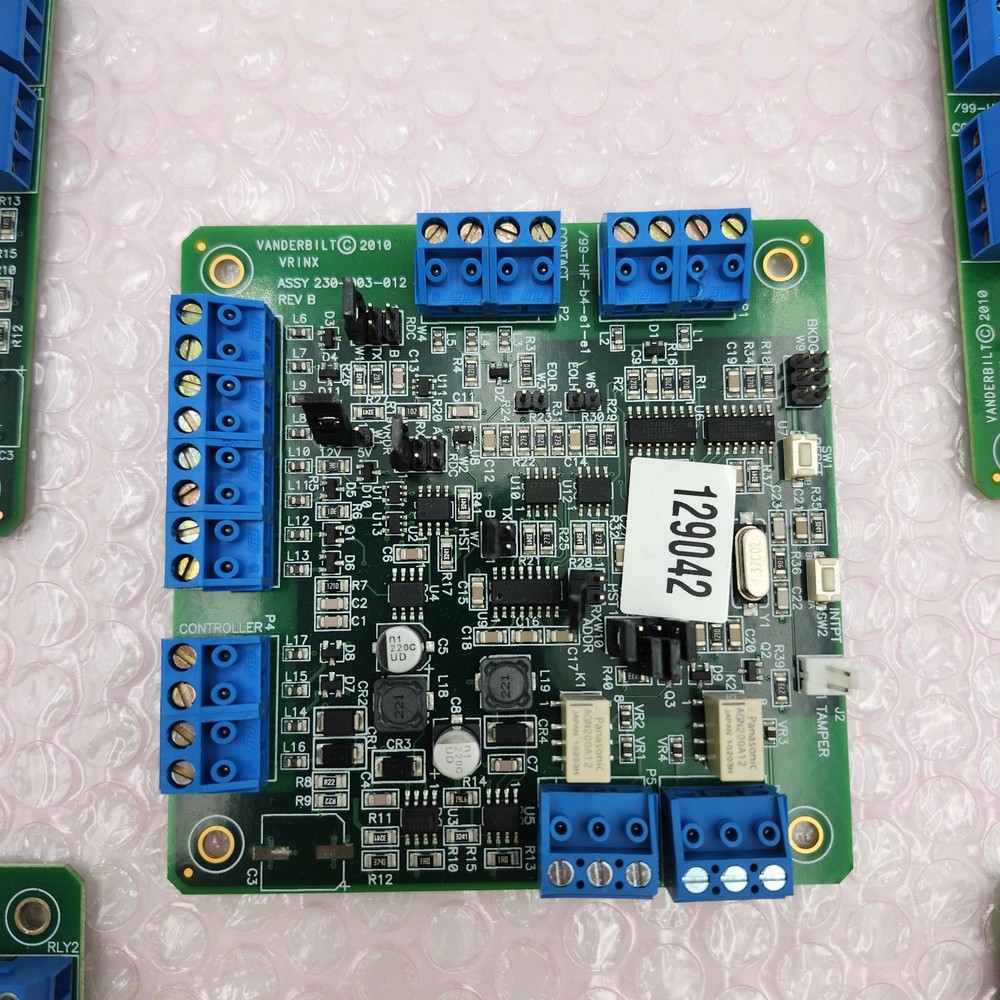 Lot of 5 Vanderbilt VRINX Reader Interface Boards