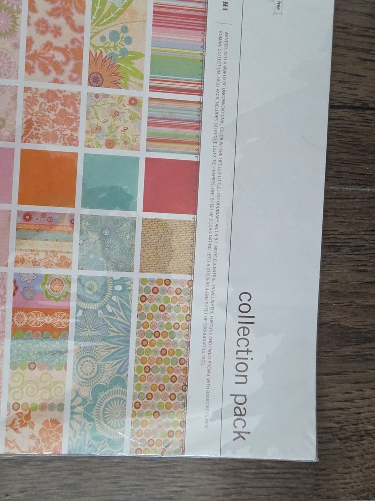 BASIC GREY Indulgent Collection Pack Scrapbook Craft Paper Sealed