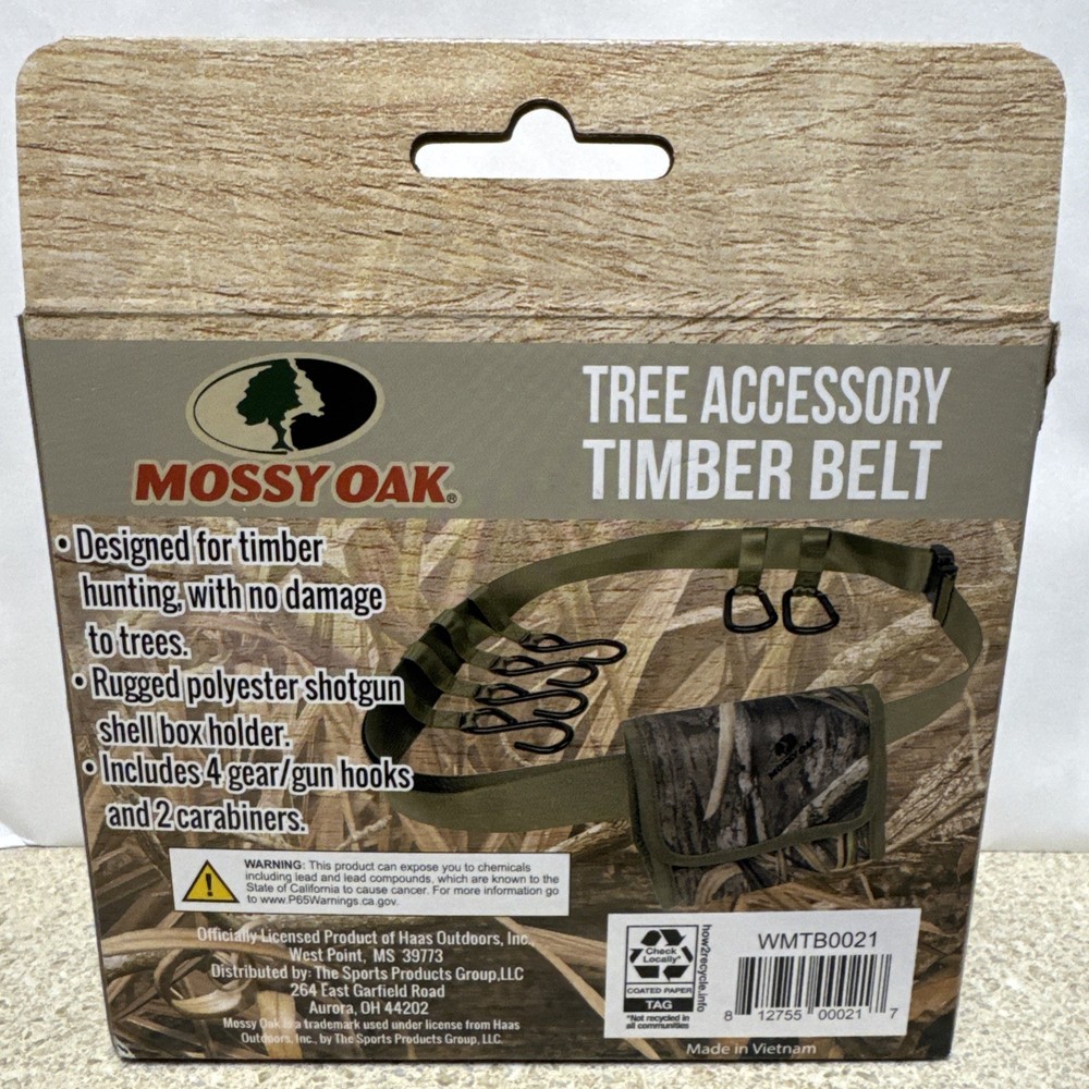 Mossy Oak Tree Accessory Timber Belt