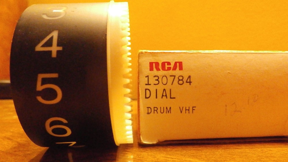 RCA 130784 TV channel indicator disc.