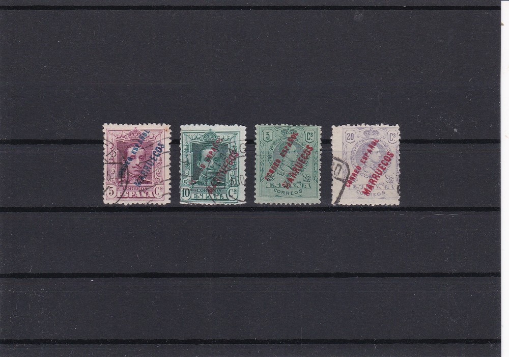 Spain Colony Overprints Stamps Ref 26123