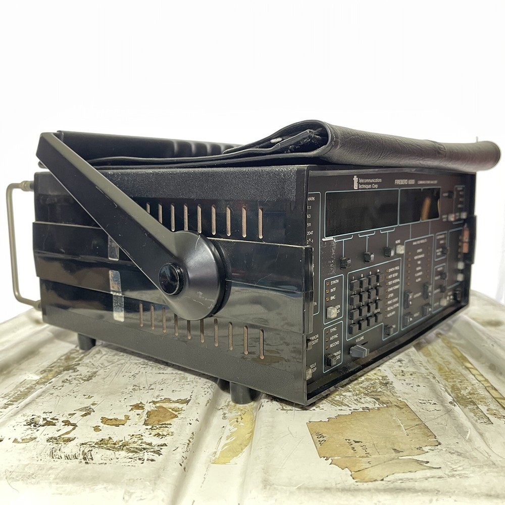 TTC FIREBERD 6000 COMMUNICATION ANALYZER W/ LAB INTERFACE ADAPTER AND MANUAL TTC