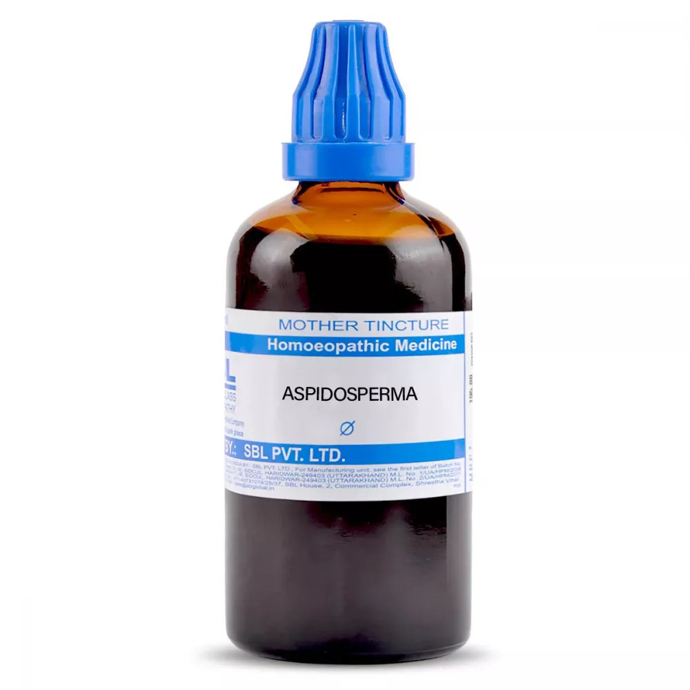 SBL Aspidosperma Quebracho Mother Tincture Q (100ml)