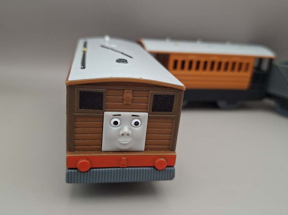 Toby Trackmaster Train Motorized - 2013 Mattel Thomas the Tank Engine - Tested