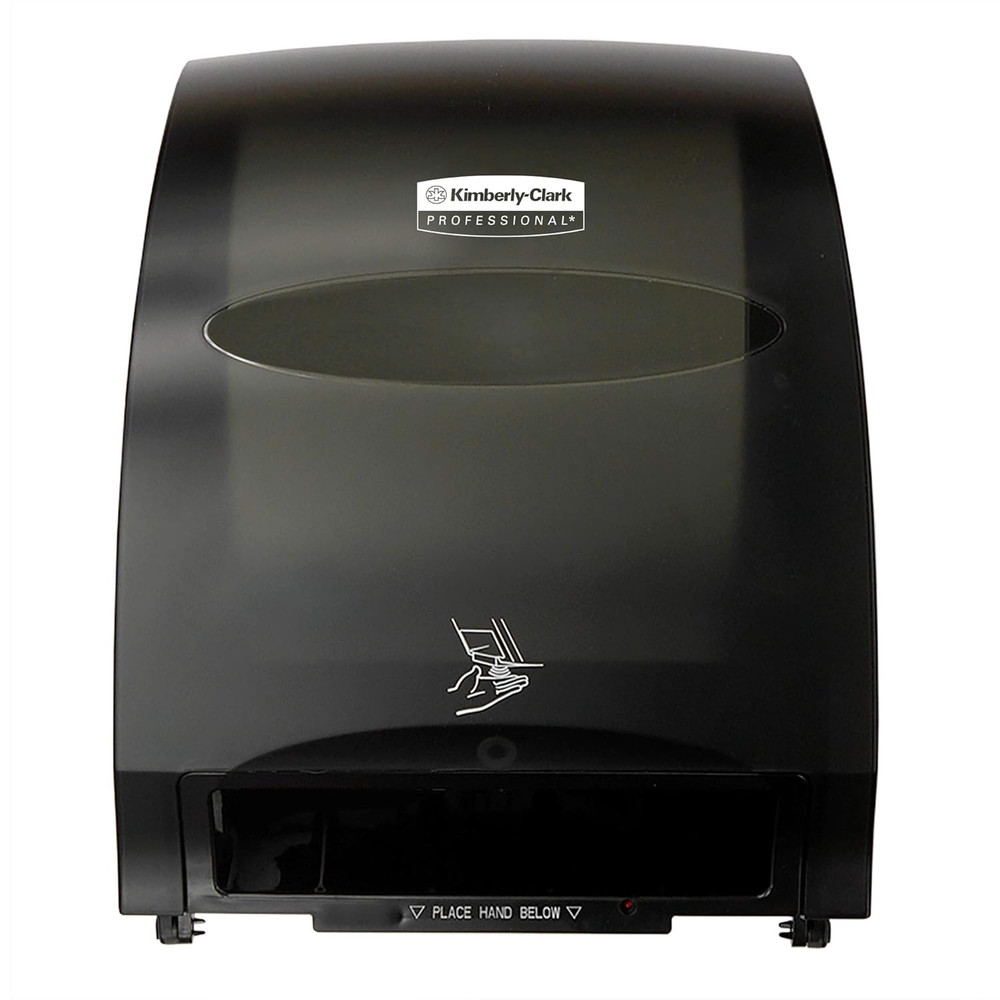 Automatic Hard Roll Paper Towel Dispenser (48857), Black, Universal 1.75" Core C