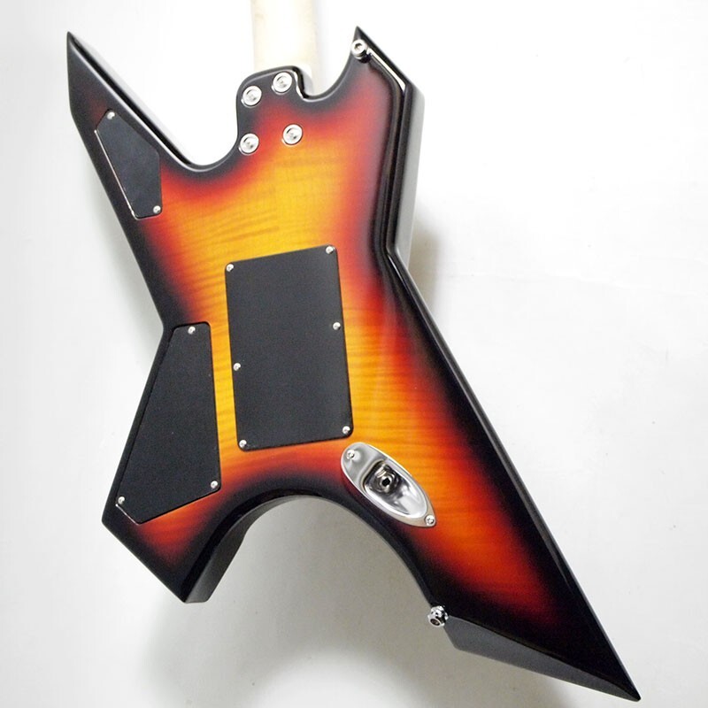 Killer KG-Exploder II Flame Top 3Tone Sunburst 3TS with Gig Bag