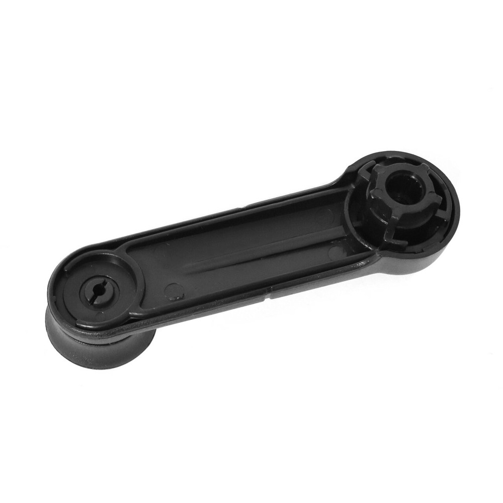 Pair Black Interior Window Crank Handles For 1987-1993 Ford Mustang