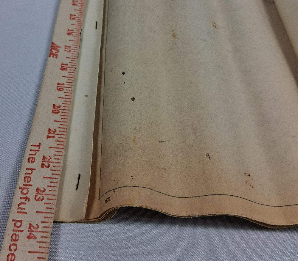 Mid Century Original 1969 Architectural Blueprints Drawings