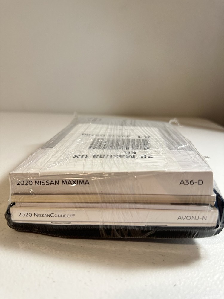 2020 Nissan Maxima Owners Manual Set