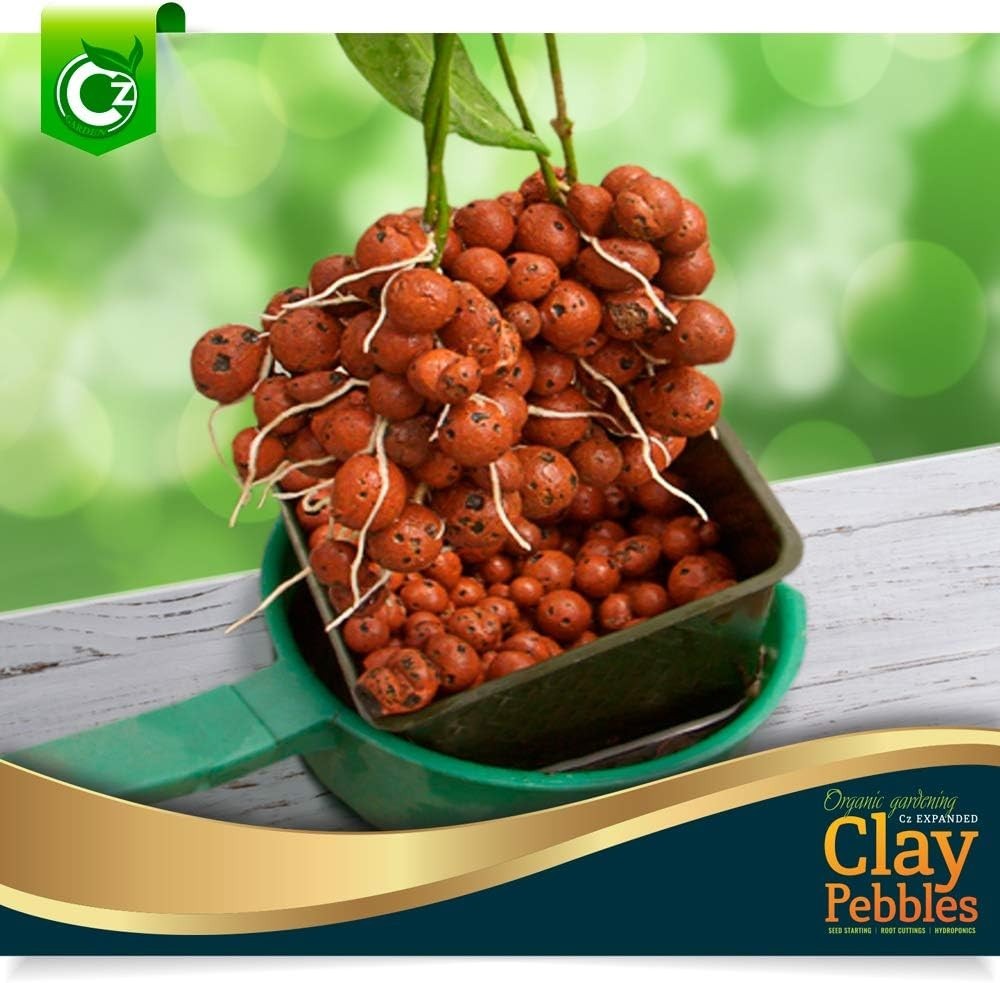 Expanded Clay Pebbles for Hydroponic Gardening