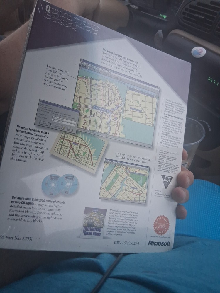 Microsoft Automap Streets Microsoft Home Platform: Windows 95