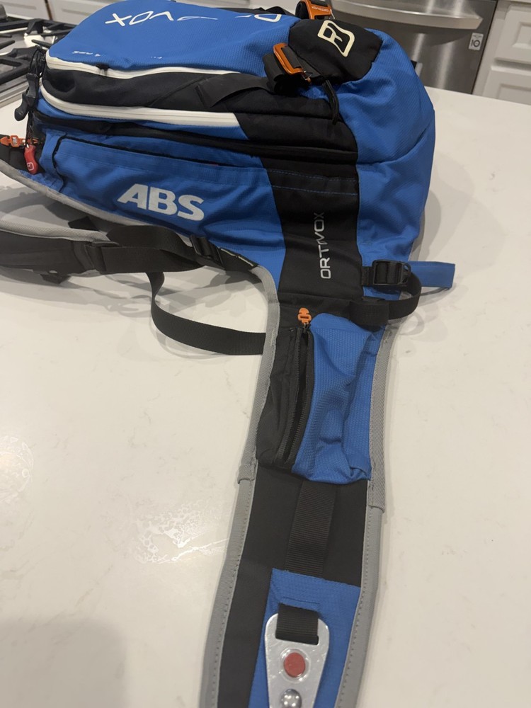 Ortovox ABS / MASS backpack, shovel and probes
