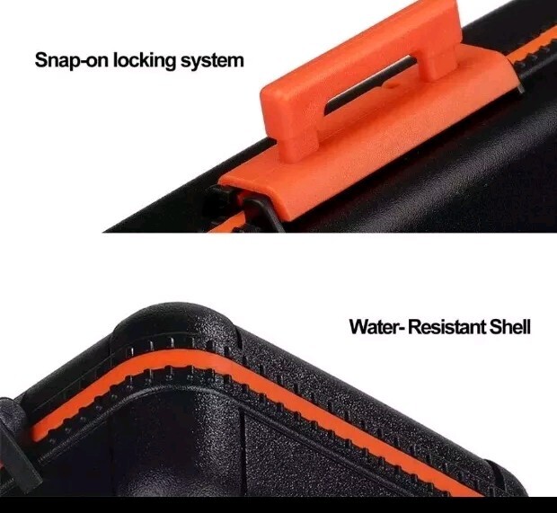 LYNCA Camera Battery & Memory Card Case Professional Water-Resistant Shockproof