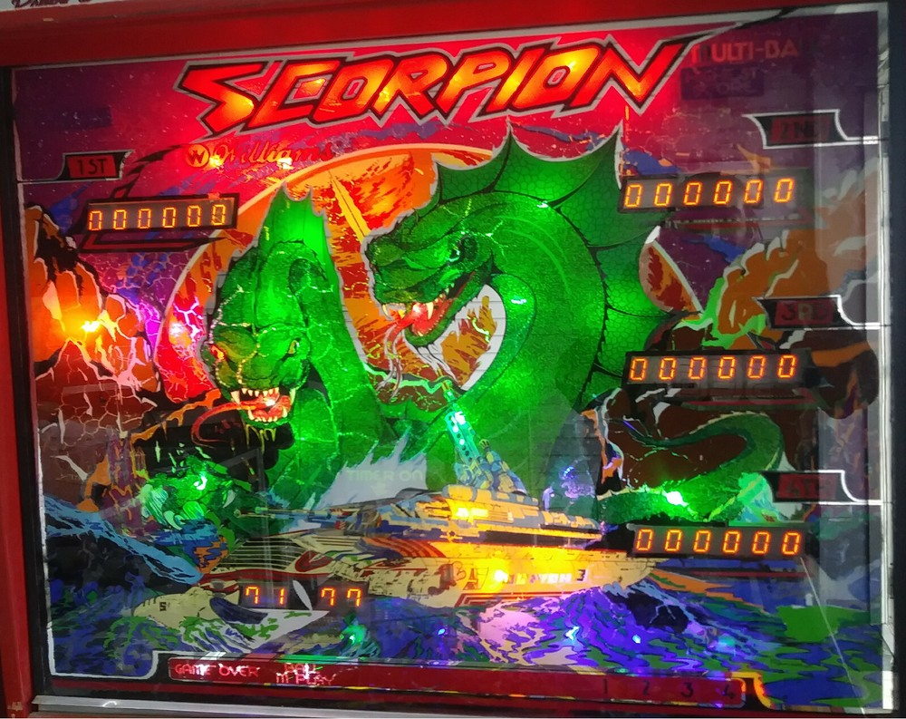 SCORPION Complete LED Lighting Kit custom SUPER BRIGHT PINBALL KIT